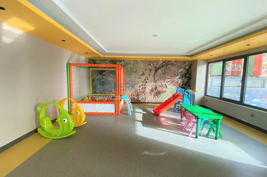 Apartment 2+1 on the beachfront in Mahmutlar — a ready-made version with a sea view 14 