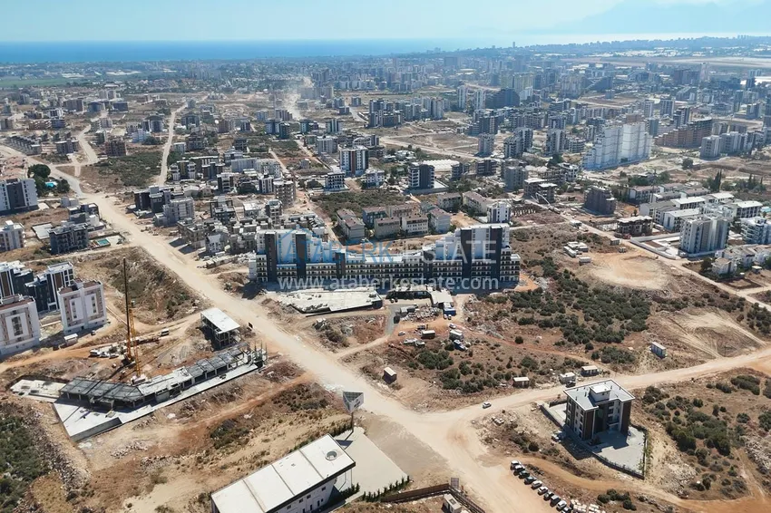 Urgent sale! One bedroom apartment in a premium complex under construction — Antalya, Altintash 16 