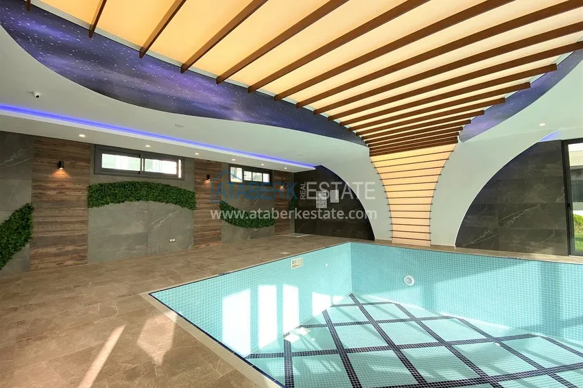 Apartment 2+1 on the beachfront in Mahmutlar — a ready-made version with a sea view 17 