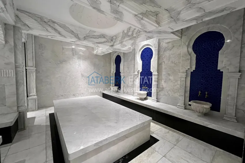 Квартира с мебелью в Махмутларе, Алания - комплекс с отельной инфраструктурой 25 