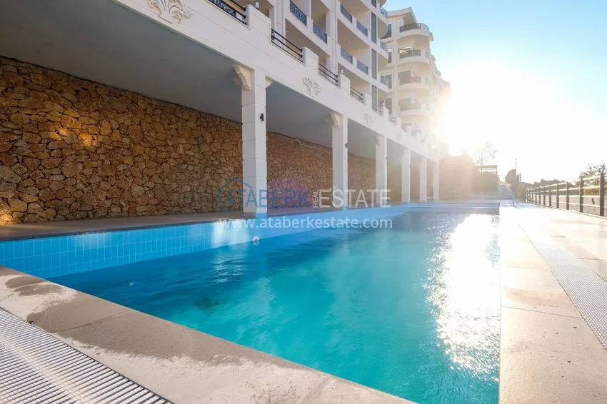 3+1 garden duplex in Alanya, Oba district — a modern complex with infrastructure 4