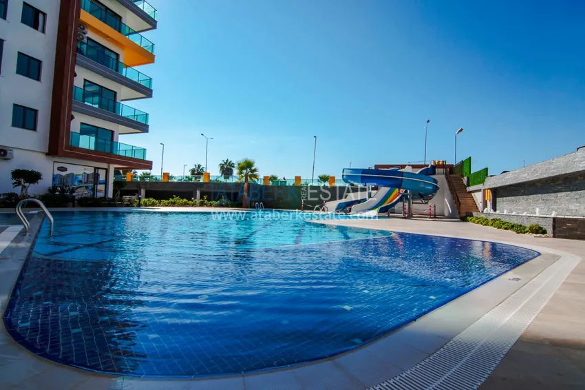 Apartment 2+1 on the beachfront in Mahmutlar — a ready-made version with a sea view 5 