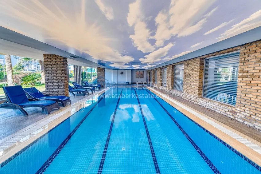 Two-bedroom apartment in Oba district, Alanya in a comfortable family complex 21