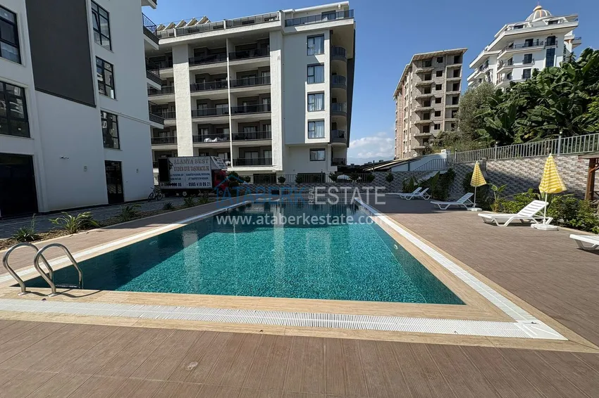 Nowy apartament 1+1 w Mahmutlar, Alanya - nowy budynek z widokiem na góry 2