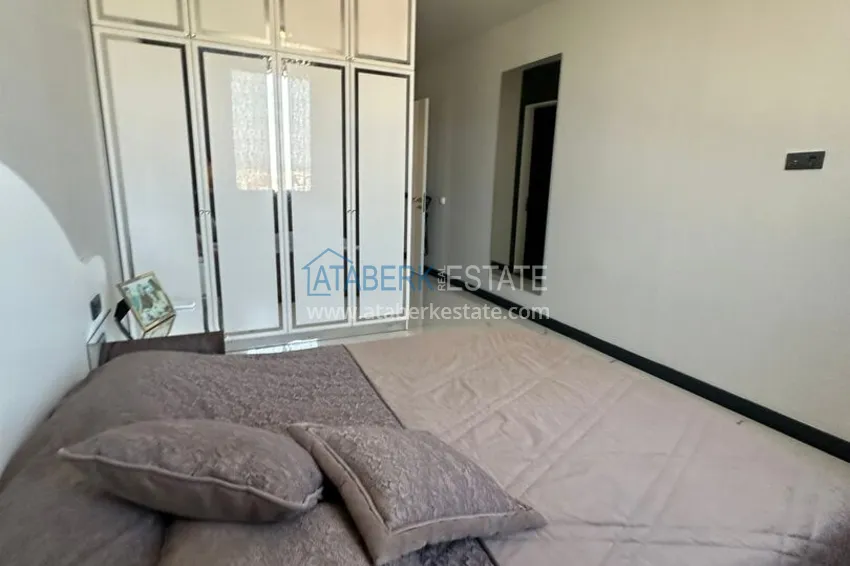 Purchase 2+1 apartment with panoramic view and partially furnished — Alanya, Mahmutlar 14