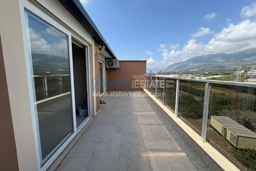 Purchase 3+1 Duplex Penthouse in Kargicak, Alanya — Duplex Apartment with Mountain View 25 