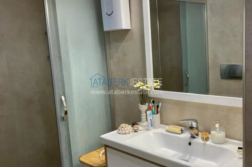 Purchase Furnished three-room apartment in Alanya, Oba district - resale property from the owner 27