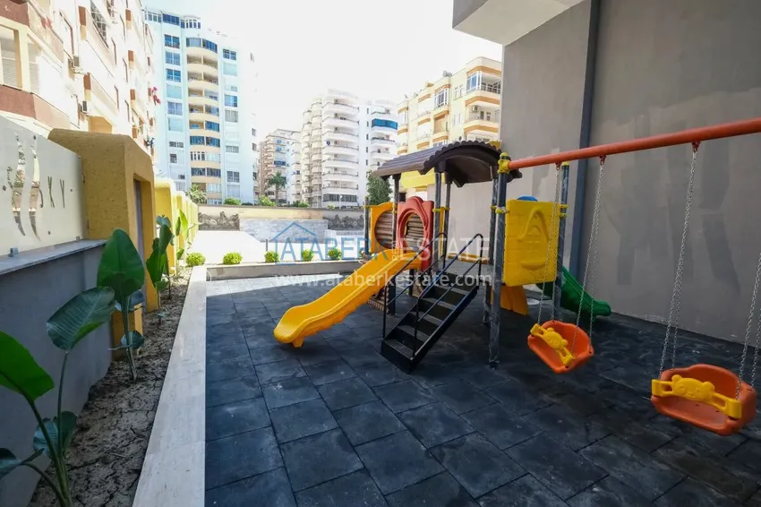2+1 apartment with panoramic view and partially furnished — Alanya, Mahmutlar 8