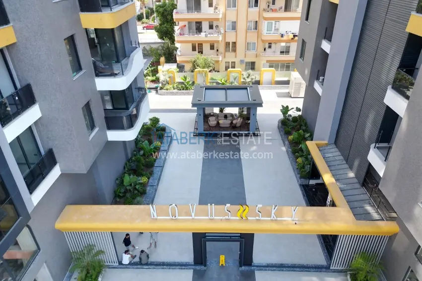 2+1 apartment with panoramic view and partially furnished — Alanya, Mahmutlar 9