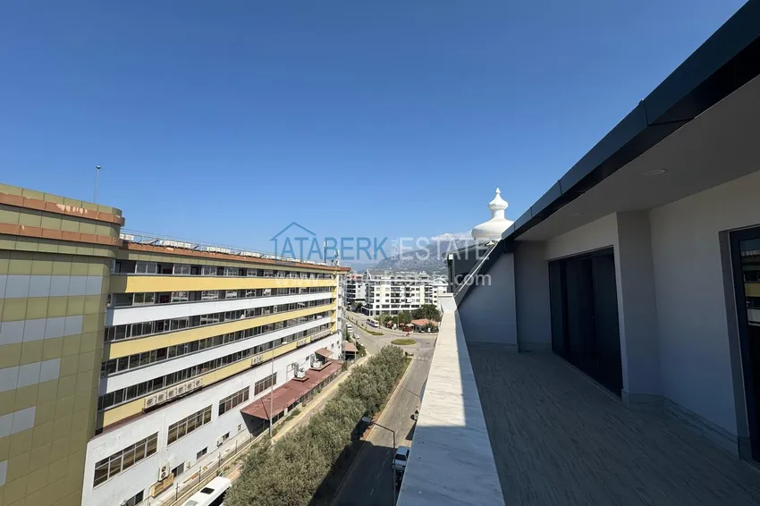 Purchase Finely finished duplex penthouse with the right to citizenship - Kargicak, Alanya 20