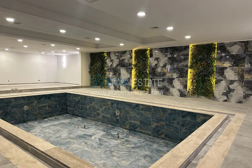 2+1 apartment with panoramic view and partially furnished — Alanya, Mahmutlar 10