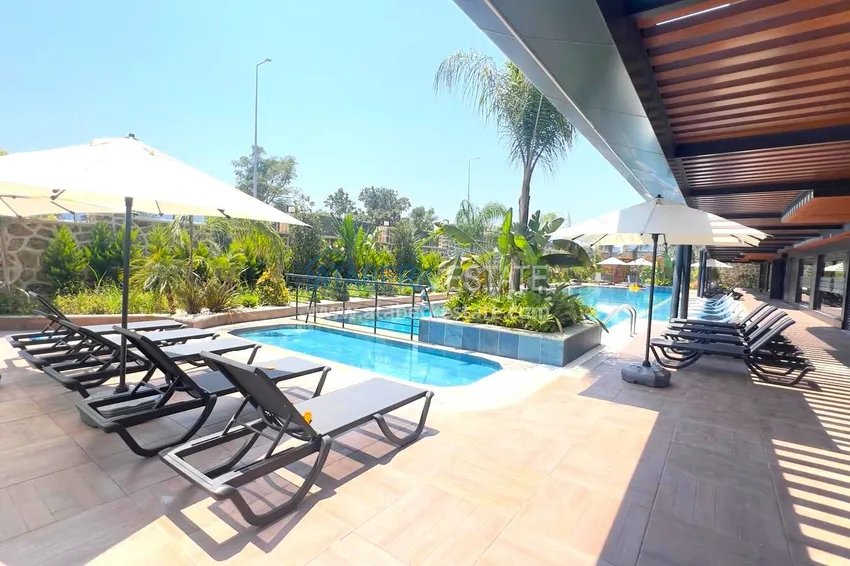 Luxury 1+1 apartment in the center of Alanya, Büyükahsbahce district 12 