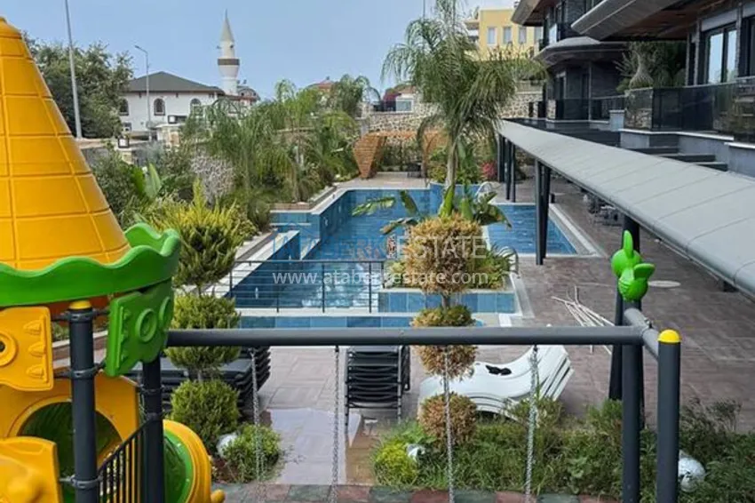 Luxury 1+1 apartment in the center of Alanya, Büyükahsbahce district 13 
