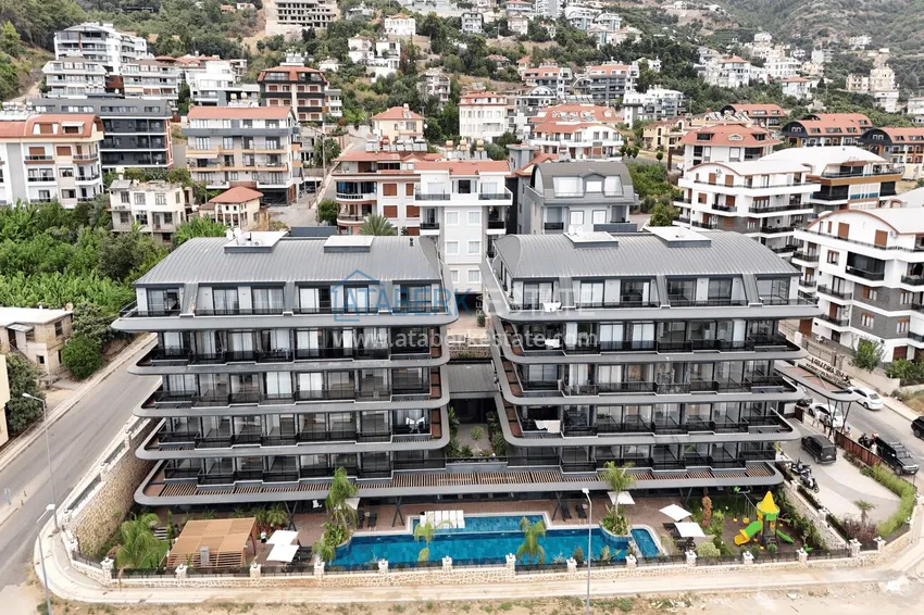 Luxury 1+1 apartment in the center of Alanya, Büyükahsbahce district 2 