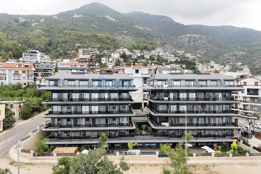 Luxury 1+1 apartment in the center of Alanya, Büyükahsbahce district 3 