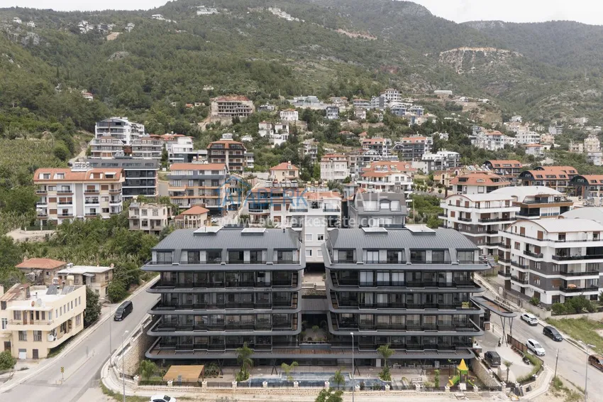Luxury 1+1 apartment in the center of Alanya, Büyükahsbahce district 4 