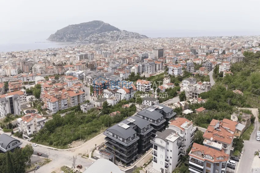Luxury 1+1 apartment in the center of Alanya, Büyükahsbahce district 5 