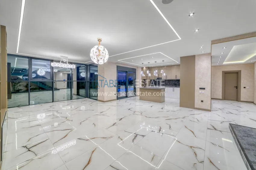 Kupuj Luksusowa willa w Kestel, Alanya — nowoczesny design, panoramiczne widoki i pełny komfort 10