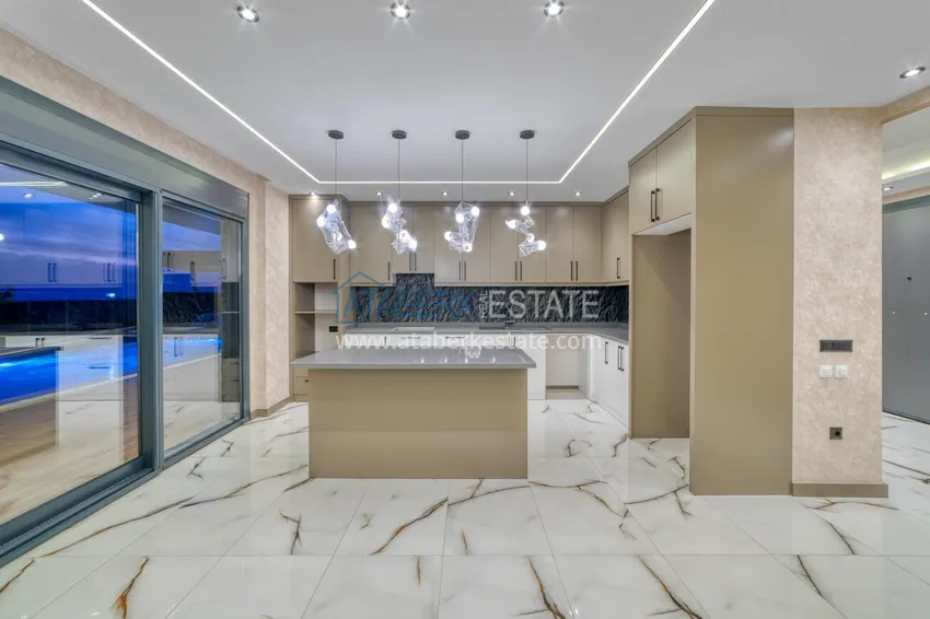 Kupuj Luksusowa willa w Kestel, Alanya — nowoczesny design, panoramiczne widoki i pełny komfort 13