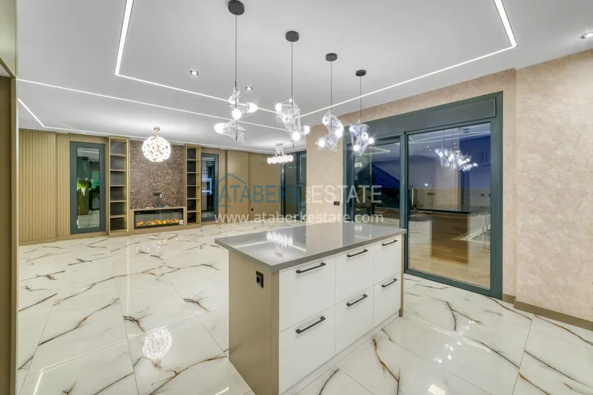 Kupuj Luksusowa willa w Kestel, Alanya — nowoczesny design, panoramiczne widoki i pełny komfort 14
