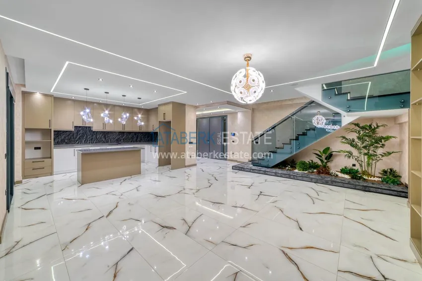 Kupuj Luksusowa willa w Kestel, Alanya — nowoczesny design, panoramiczne widoki i pełny komfort 15