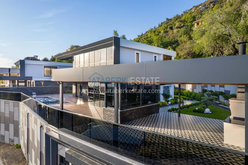 Luksusowa willa w Kestel, Alanya — nowoczesny design, panoramiczne widoki i pełny komfort 16