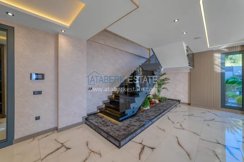 Kupuj Luksusowa willa w Kestel, Alanya — nowoczesny design, panoramiczne widoki i pełny komfort 18