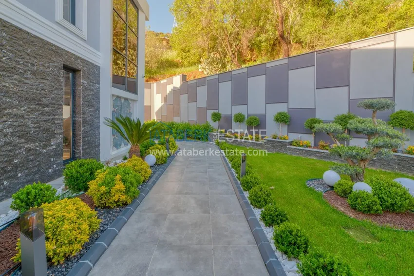 Luksusowa willa w Kestel, Alanya — nowoczesny design, panoramiczne widoki i pełny komfort 30