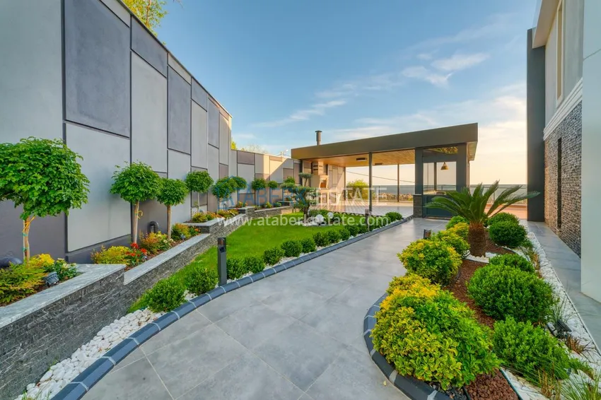 Luksusowa willa w Kestel, Alanya — nowoczesny design, panoramiczne widoki i pełny komfort 31