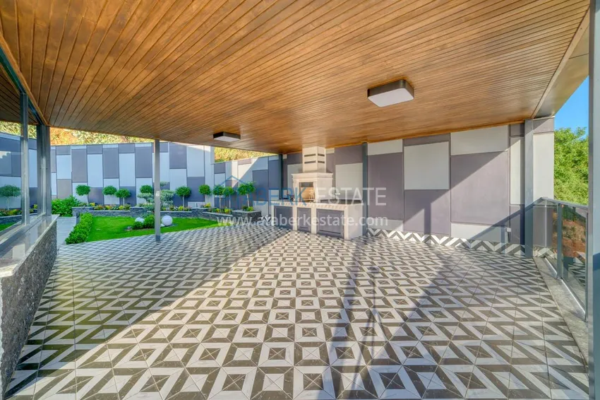 Luksusowa willa w Kestel, Alanya — nowoczesny design, panoramiczne widoki i pełny komfort 32