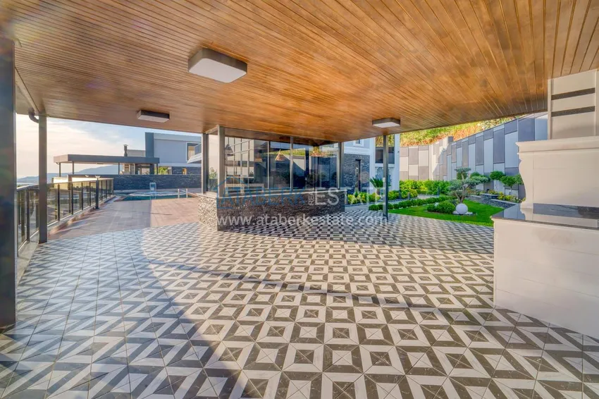 Luksusowa willa w Kestel, Alanya — nowoczesny design, panoramiczne widoki i pełny komfort 33