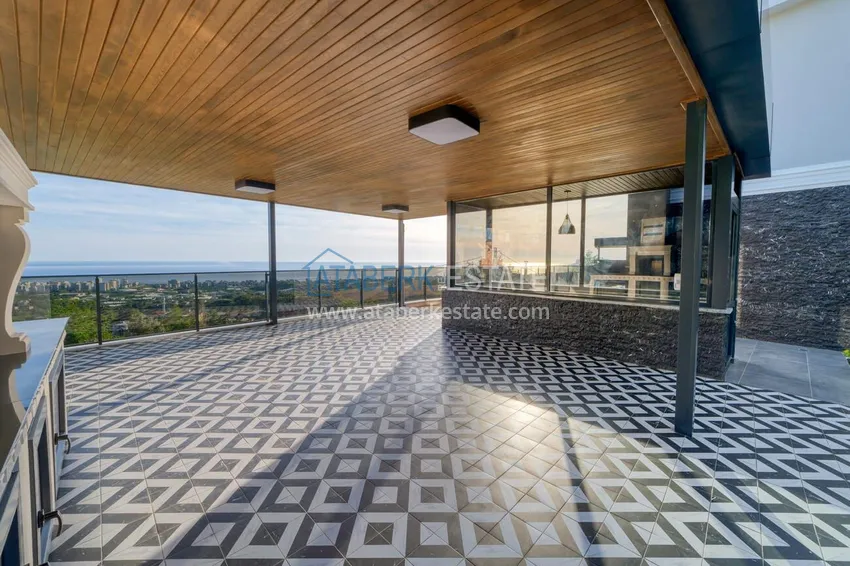 Luxury villa in Kestel, Alanya — modern design, panoramic views and full comfort 34 