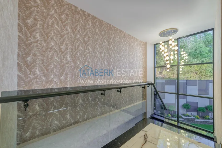 Kupuj Luksusowa willa w Kestel, Alanya — nowoczesny design, panoramiczne widoki i pełny komfort 35