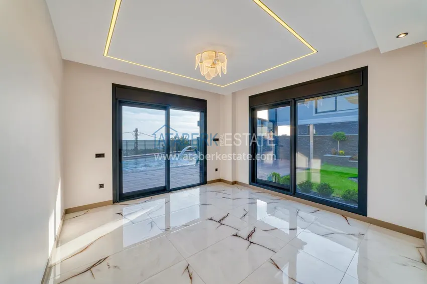 Kupuj Luksusowa willa w Kestel, Alanya — nowoczesny design, panoramiczne widoki i pełny komfort 37