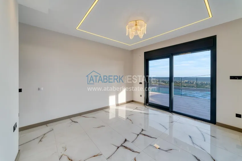 Kupuj Luksusowa willa w Kestel, Alanya — nowoczesny design, panoramiczne widoki i pełny komfort 39