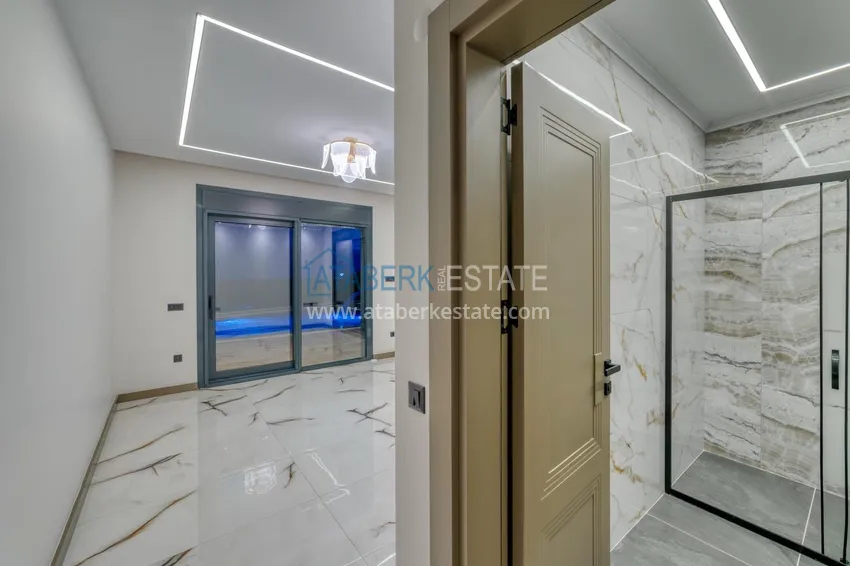 Kupuj Luksusowa willa w Kestel, Alanya — nowoczesny design, panoramiczne widoki i pełny komfort 43