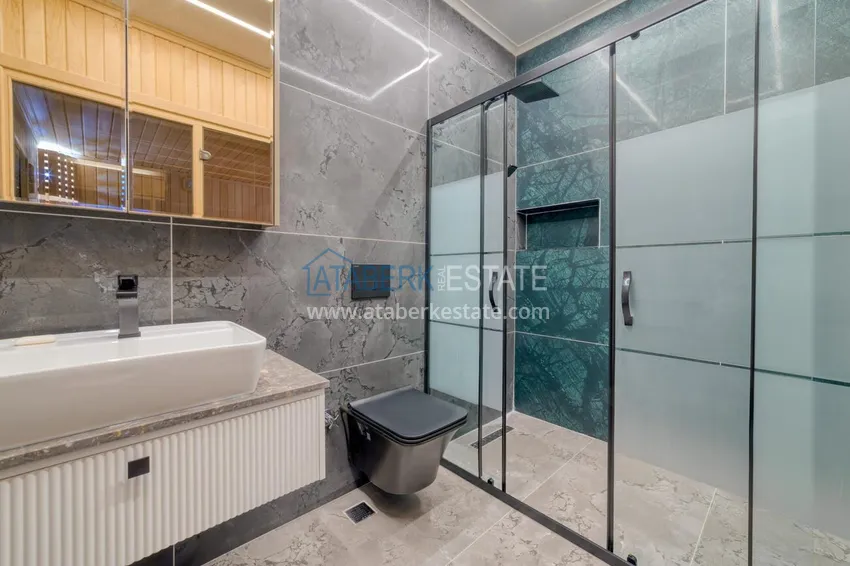 Kupuj Luksusowa willa w Kestel, Alanya — nowoczesny design, panoramiczne widoki i pełny komfort 45