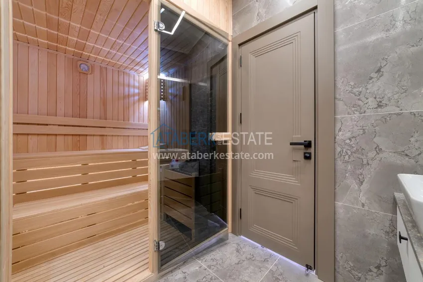 Kupuj Luksusowa willa w Kestel, Alanya — nowoczesny design, panoramiczne widoki i pełny komfort 59