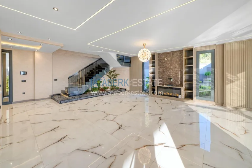 Kupuj Luksusowa willa w Kestel, Alanya — nowoczesny design, panoramiczne widoki i pełny komfort 8