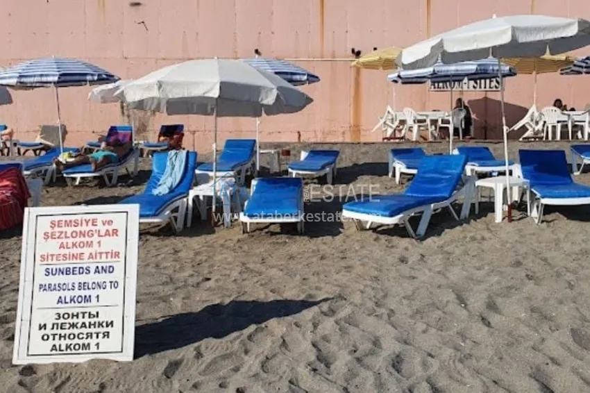 Apartament z jedną sypialnią w Mahmutlar, Alanya - umeblowane, widok na morze, lokalizacja przy plaży 25