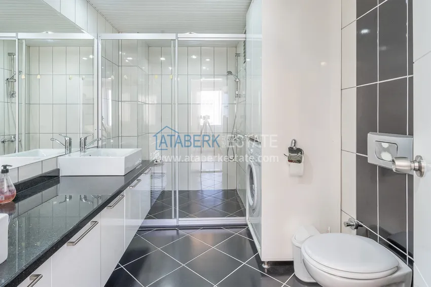 Purchase 2+1 apartment for a residence permit in Alanya — Oba district, first coastline 8 