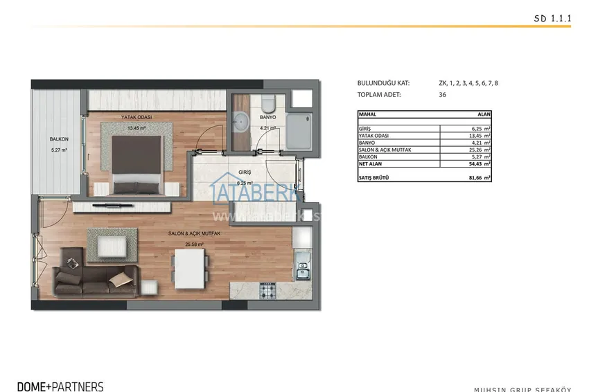 Buy cheap Investment apartments in Istanbul — apartments from a developer with guaranteed rent 1