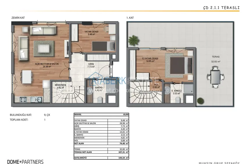 Buy cheap Investment apartments in Istanbul — apartments from a developer with guaranteed rent 14