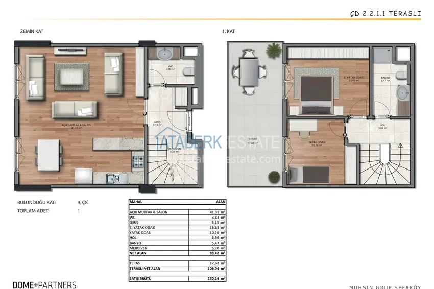 Buy cheap Investment apartments in Istanbul — apartments from a developer with guaranteed rent 16