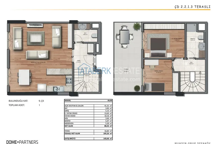 Buy cheap Investment apartments in Istanbul — apartments from a developer with guaranteed rent 18