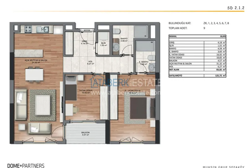 Buy cheap Investment apartments in Istanbul — apartments from a developer with guaranteed rent 26