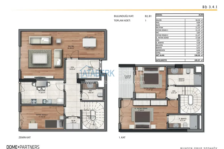 Buy cheap Investment apartments in Istanbul — apartments from a developer with guaranteed rent 33