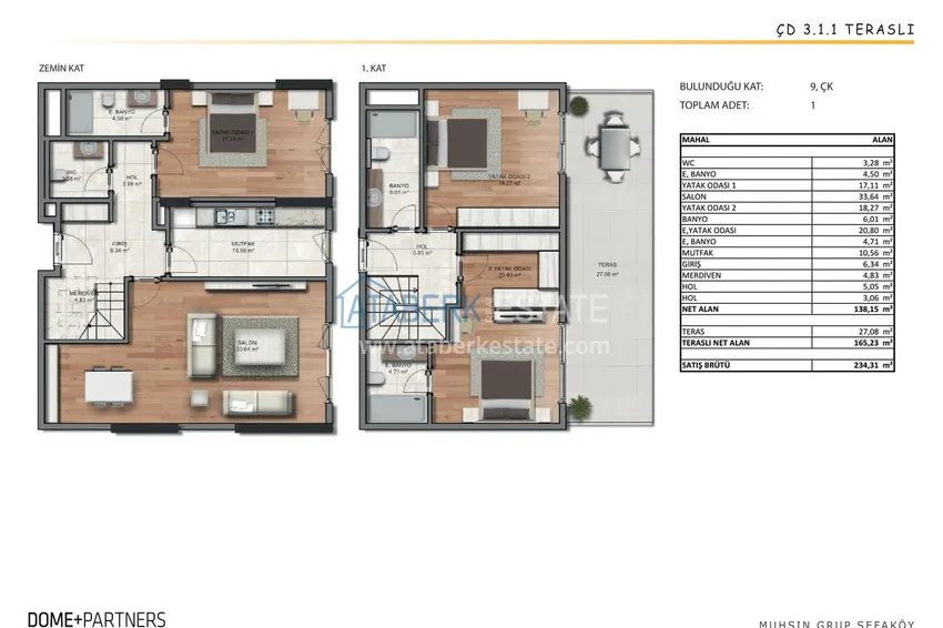 Buy cheap Investment apartments in Istanbul — apartments from a developer with guaranteed rent 34