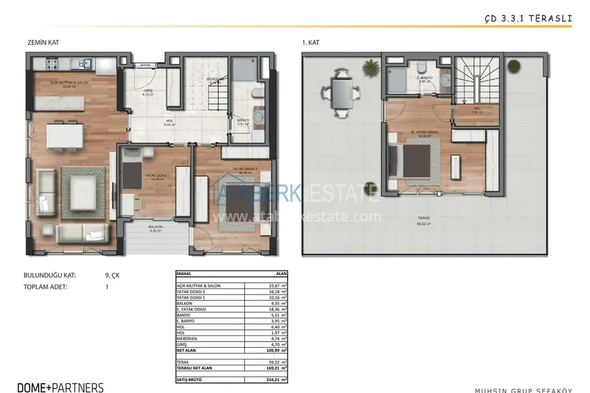 Buy cheap Investment apartments in Istanbul — apartments from a developer with guaranteed rent 36