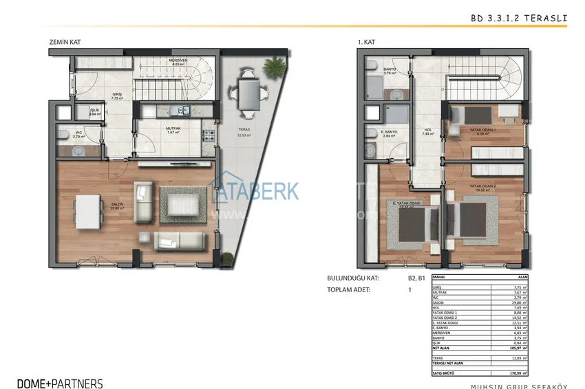 Buy cheap Investment apartments in Istanbul — apartments from a developer with guaranteed rent 37
